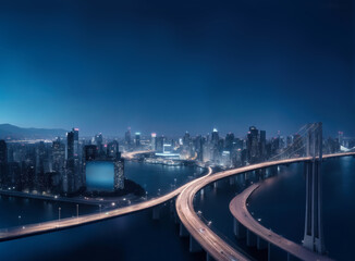 Smart city and technology icons, internet of things, 