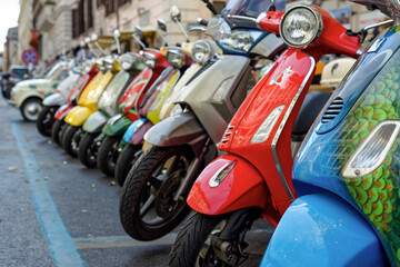 Alignement de scooters