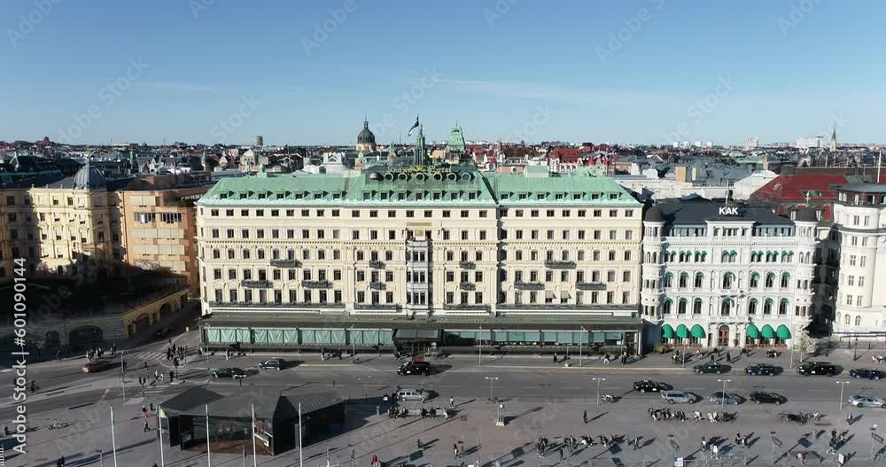 Wall mural Grand Hotel in Stockholm, Sweden