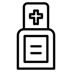 Obraz premium grave line 