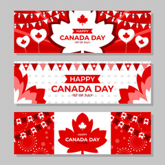 Happy Canada Day Banner