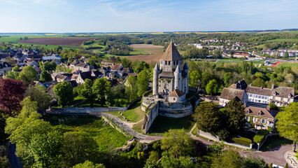 Fototapeta Aerial view of the Tour César (