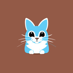 a beautiful cat vector art