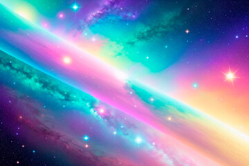 Generative concept art illustration. Generative ai.