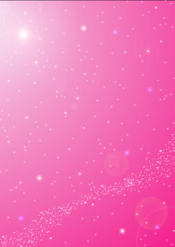 background　pink　twinkle