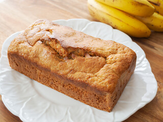 バナナブレッドとバナナ