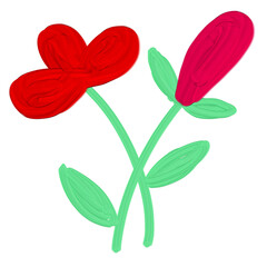 illustration of a flower