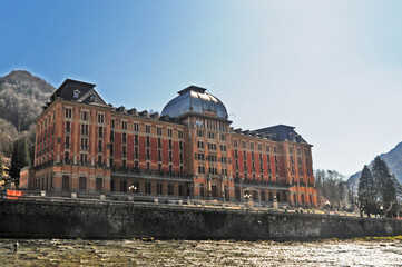 San Pellegrino Terme,  l'antico Grand Hotel - Bergamo