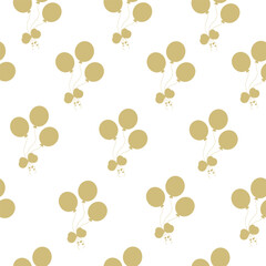 Red White balloons, confetti concept design 17 August Happy Independence Day greeting background. Celebration Vector illustration.