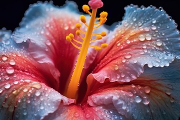 Majestic Landscape of Blooming Flowers in Enchanting World - Generative AI