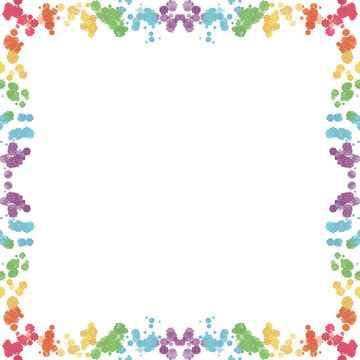 LGBTQ Pride Month border square