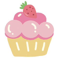 cupcake cartoon cute