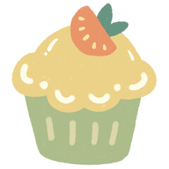 cupcake cartoon cute