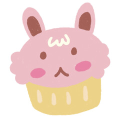 cupcake cartoon cute