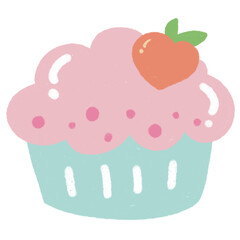 cupcake cartoon cute