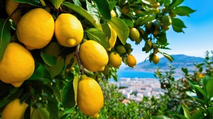 Beautiful view of Amalfi on the Mediterranean coast