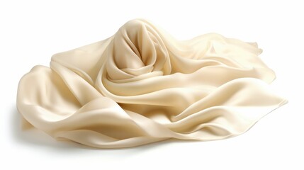 Floating Beige Fabric