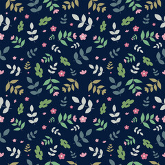 Seamless floral pattern EPS Vector