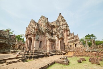 The Khmer Temple of Phnom Rung, Built Atop a Volcano in Buriram Province, Thailand