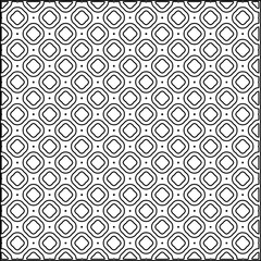 Fototapeta premium Geometric pattern of lines. Black and white pattern for web page, textures, card, poster, fabric, textile.