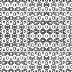 Geometric pattern of lines.  Black and white pattern for web page, textures, card, poster, fabric, textile.