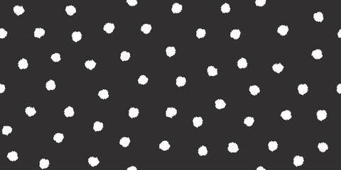 Polka dot seamless pattern. Vector illustration for background, card, invitation, banner, social media post, poster, mobile apps, advertising.