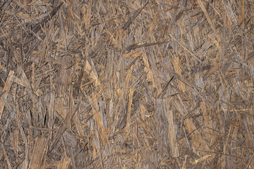 burnt OSB plate. wood texture. wood shavings. plywood. chipboard. damaged plywood
