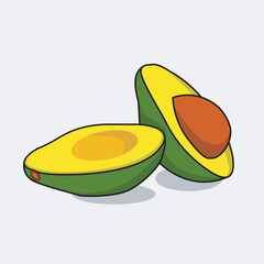 illustration vector graphic of fruit