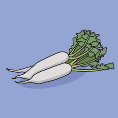 illustration vector graphic of fruit