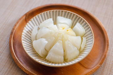 新玉ねぎのレンチン蒸し