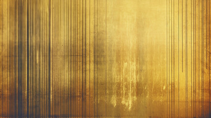 Gold Metallic Background with Silver Stripes in Gum Bichromate Style Generative AI