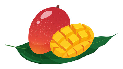 マンゴーのイラスト