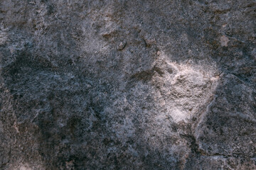 The texture of a large stone, part of a rock on a sunny day. Close-up. Macro - obrazy, fototapety, plakaty