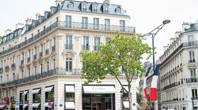 Cartier Store Paris Frankreich Champs &Eacute;lys&eacute;e