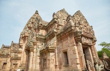 The Khmer Temple of Phnom Rung, Built Atop a Volcano in Buriram Province, Thailand