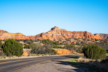 Palo Duro Canyon from the Road