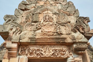 The Khmer Temple of Phnom Rung, Built Atop a Volcano in Buriram Province, Thailand