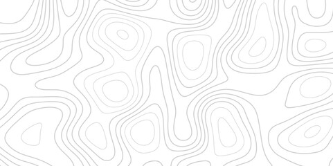 Abstract topographic contours map background, Topography and geography map grid abstract backdrop. The concept of conditional geographical pattern and topography. Wide size. Vector illustration. 