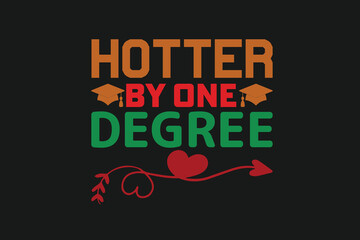 hotter by one degree