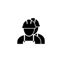 Workers icon isolated on transparent background