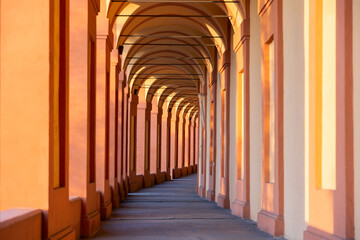 Bologna, Emilia Romagna, Italy: Portico di San Luca, the porch that connects the Sanctuary of the...