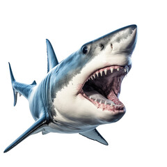 shark on a transparant background, PNG