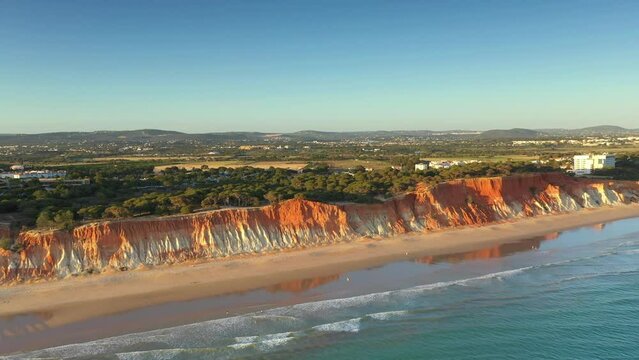 Amazing Clifs of Falesia Beach, Portugal