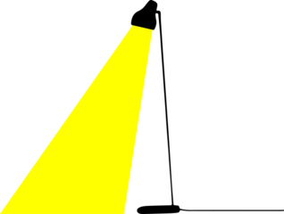 Table lamp light. png image