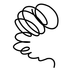 Hand Drawn Doodle Tornado