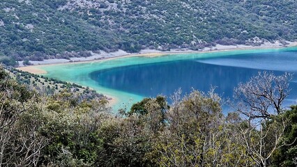 Vransko lake, island Cres, Croatia