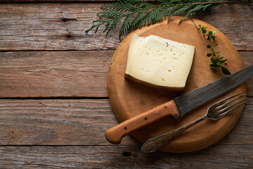 Spanish manchego cheese