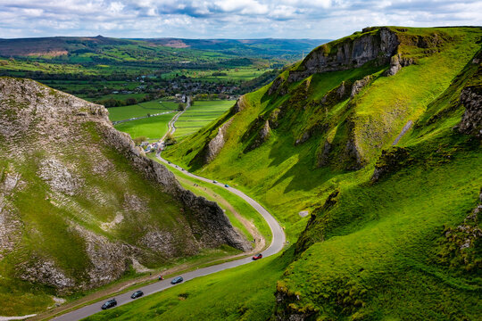 Winnats Pass near Castleton