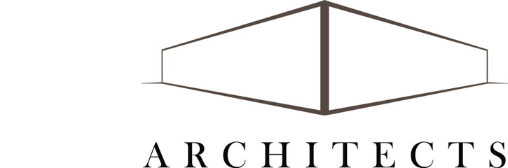 Architecture logo design, Vector construction company brand design template. Architect and Construction vector logo template, 