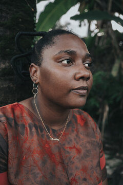 Portrait of a Black Woman